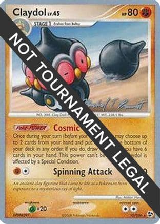 Claydol - 2010 (Michael Pramawat) — World Championship Decks Pokémon TCG card by Michael Pramawat