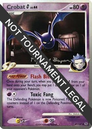 Crobat G - 2010 (Mychael Bryan) — World Championship Decks Pokémon TCG card by Mychael Bryan
