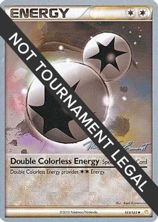 Double Colorless Energy - 2010 (Michael Pramawat) — World Championship Decks Pokémon TCG card by Michael Pramawat