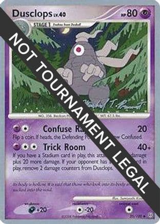 Dusclops - 2010 (Michael Pramawat) — World Championship Decks Pokémon TCG card by Michael Pramawat