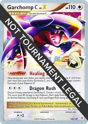 Garchomp C LV.X - 2010 (Yuta Komatsuda) — World Championship Decks Pokémon TCG card by Yuta Komatsuda