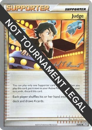Judge - 2010 (Michael Pramawat) — World Championship Decks Pokémon TCG card by Michael Pramawat