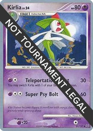 Kirlia - 2010 (Michael Pramawat) — World Championship Decks Pokémon TCG card by Michael Pramawat