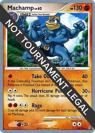 Machamp - 2010 (Michael Pramawat) — World Championship Decks Pokémon TCG card by Michael Pramawat
