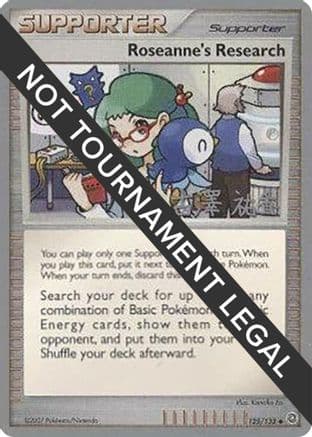 Roseanne's Research - 2010 (Yuka Furusawa) — World Championship Decks Pokémon TCG card by Yuka Furusawa