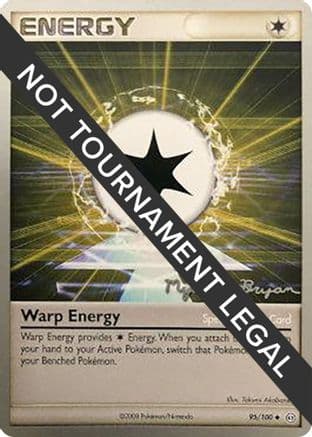 Warp Energy - 2010 (Mychael Bryan) — World Championship Decks