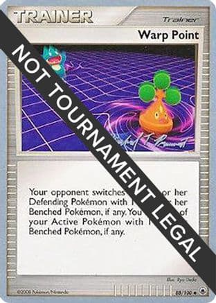 Warp Point - 2010 (Michael Pramawat) — World Championship Decks Pokémon TCG card by Michael Pramawat