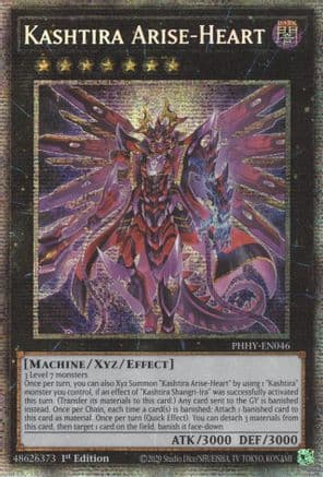 Kashtira Arise-Heart (Starlight Rare) — Yu-Gi-Oh! card