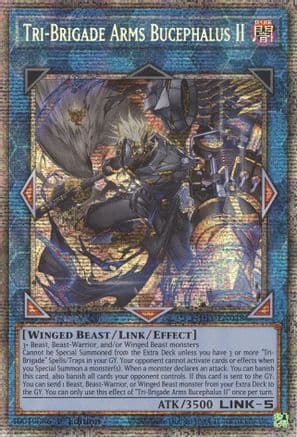 Tri-Brigade Arms Bucephalus II (Starlight Rare) — Yu-Gi-Oh! card