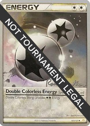 Double Colorless Energy - 2011 (Ross Cawthon) — World Championship Decks Pokémon TCG card by Ross Cawthon
