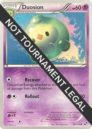 Duosion - 2011 (Ross Cawthon) — World Championship Decks Pokémon TCG card by Ross Cawthon