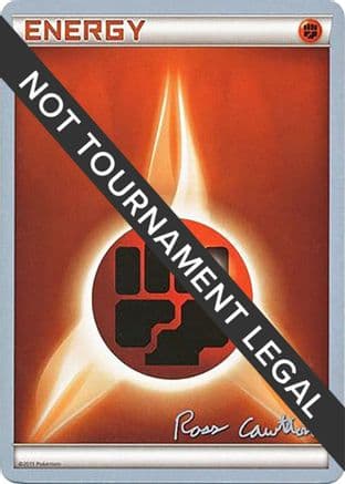 Fighting Energy - 2011 (Ross Cawthon) — World Championship Decks Pokémon TCG card by Ross Cawthon
