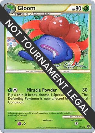 Gloom - 2011 (Ross Cawthon) — World Championship Decks Pokémon TCG card by Ross Cawthon