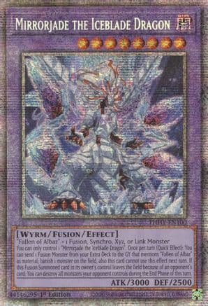 Mirrorjade the Iceblade Dragon (Starlight Rare) — Photon Hypernova