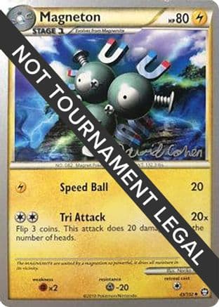 Magneton - 2011 (David Cohen) — World Championship Decks Pokémon TCG card by David Cohen