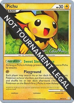 Pichu - 2011 (Ross Cawthon) — World Championship Decks Pokémon TCG card by Chris Moeller