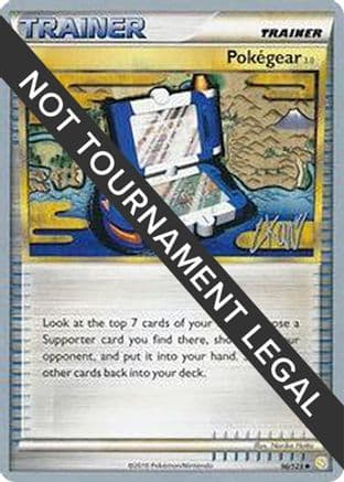 Pokegear 3.0 - 2011 (Christopher Kan) — World Championship Decks Pokémon TCG card by Christopher Kan