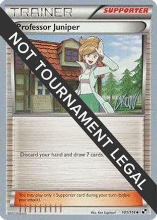 Professor Juniper - 2011 (Christopher Kan) — World Championship Decks Pokémon TCG card by Christopher Kan