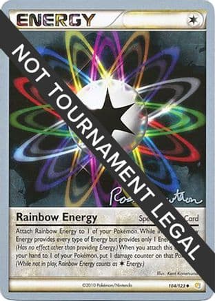 Rainbow Energy - 2011 (Ross Cawthon) — World Championship Decks Pokémon TCG card by Karl Cawthon