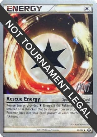 Rescue Energy - 2011 (Christopher Kan) — World Championship Decks Pokémon TCG card by Christopher Kan