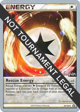 Rescue Energy - 2011 (David Cohen) — World Championship Decks Pokémon TCG card by David Cohen