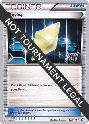 Revive - 2011 (Christopher Kan) — World Championship Decks Pokémon TCG card by Christopher Kan