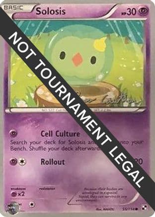 Solosis - 2011 (Ross Cawthon) — World Championship Decks Pokémon TCG card by Ross Cawthon