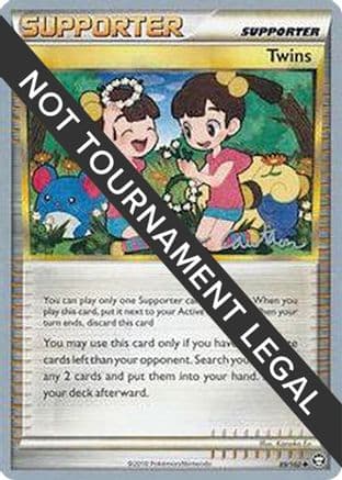 Twins - 2011 (Ross Cawthon) — World Championship Decks Pokémon TCG card by Ross Cawthon