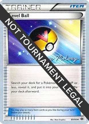 Level Ball - 2012 (Chase Moloney) — World Championship Decks Pokémon TCG card by Chase Moloney