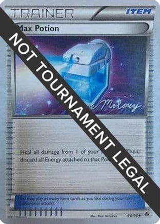 Max Potion - 2012 (Chase Moloney) — World Championship Decks Pokémon TCG card by Chase Moloney