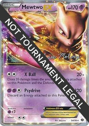 Mewtwo EX - 2012 (Chase Moloney) — World Championship Decks Pokémon TCG card by Chase Moloney