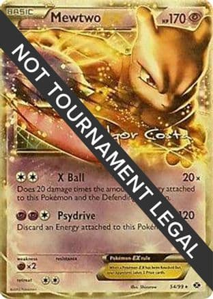 Mewtwo EX - 2012 (Igor Costa) — World Championship Decks Pokémon TCG card by Igor Costa