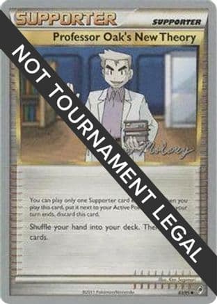 Professor Oak's New Theory - 2012 (Chase Moloney) — World Championship Decks Pokémon TCG card by Chase Moloney