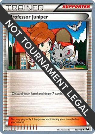 Professor Juniper - 2012 (Igor Costa) — World Championship Decks Pokémon TCG card by Igor Costa