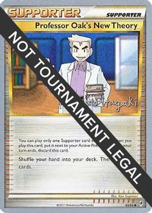 Professor Oak's New Theory - 2012 (Shuto Itagaki) — World Championship Decks Pokémon TCG card by Shuto Itagaki