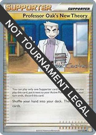 Professor Oak's New Theory - 2012 (Igor Costa) — World Championship Decks Pokémon TCG card by Igor Costa