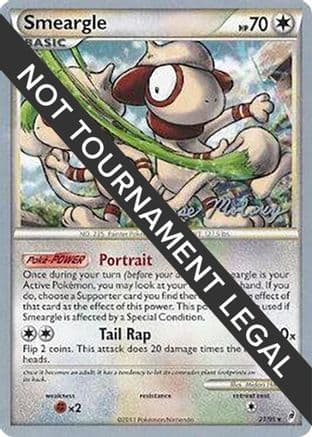 Smeargle - 2012 (Chase Moloney) — World Championship Decks Pokémon TCG card by Chase Moloney