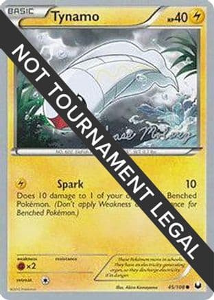 Tynamo - 2012 (Chase Moloney) — World Championship Decks Pokémon TCG card by Chase Moloney