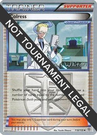 Colress - 2013 (Ian Whiton) — World Championship Decks Pokémon TCG card by Ian Whiton