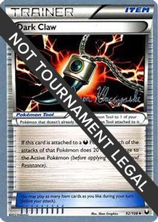 Dark Claw - 2013 (Jason Klaczynski) — World Championship Decks Pokémon TCG card by Jason Klaczynski