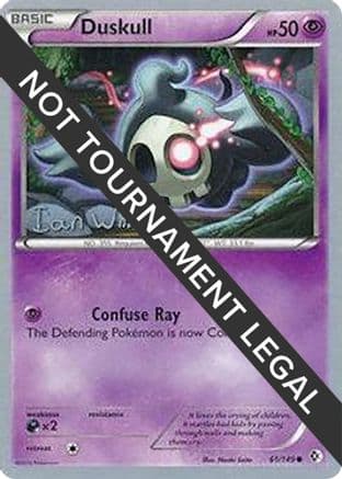 Duskull - 2013 (Ian Whiton) — World Championship Decks Pokémon TCG card by Ian Whiton