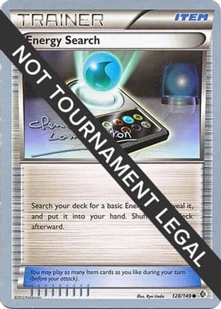 Energy Search - 2013 (Clement Lamberton) — World Championship Decks Pokémon TCG card by Clement Lamberton