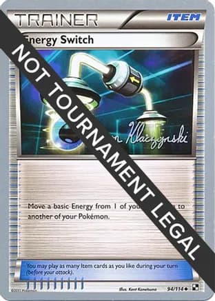 Energy Switch - 2013 (Jason Klaczynski) — World Championship Decks