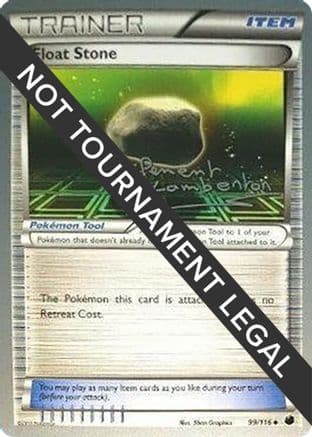 Float Stone - 2013 (Clement Lamberton) — World Championship Decks Pokémon TCG card by Clement Lamberton