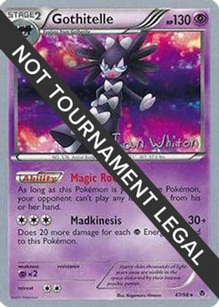 Gothitelle - 2013 (Ian Whiton) — World Championship Decks Pokémon TCG card by Ian Whiton