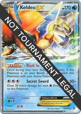 Keldeo EX - 2013 (Clement Lamberton) — World Championship Decks