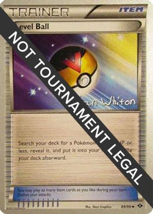 Level Ball - 2013 (Ian Whiton) — World Championship Decks Pokémon TCG card by Ian Whiton