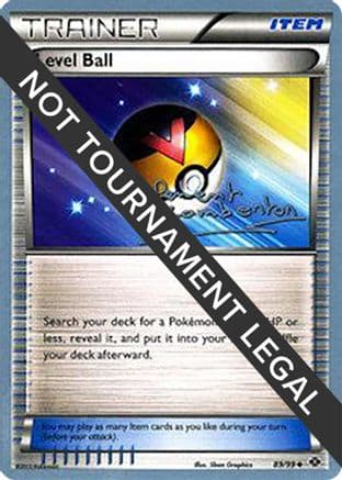Level Ball - 2013 (Clement Lamberton) — World Championship Decks Pokémon TCG card by Clement Lamberton