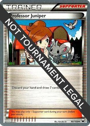 Professor Juniper - 2013 (Yugo Sato) — World Championship Decks Pokémon TCG card by Yugo Sato