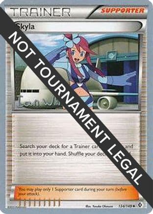 Skyla - 2013 (Ian Whiton) — World Championship Decks Pokémon TCG card by Ian Whiton